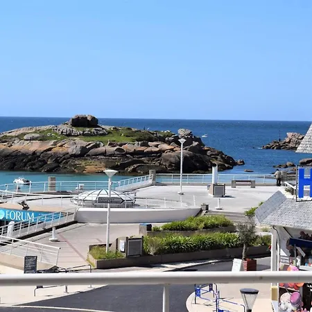 Bel Vue Avec Wifi Du Coz-pors A - Ref 602 דירה Trégastel
